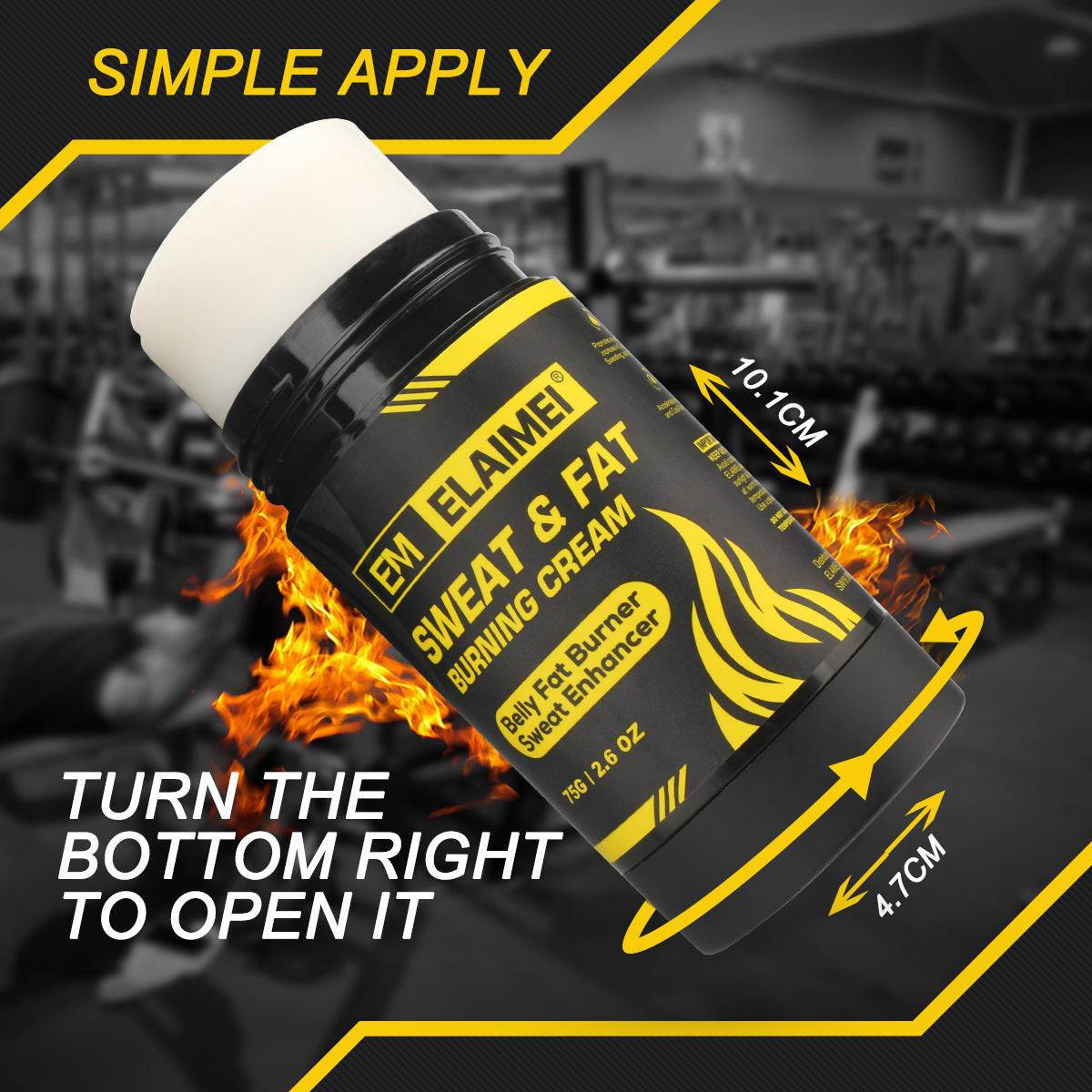 Fat Burning And Sweating Abdominal Muscle Cream